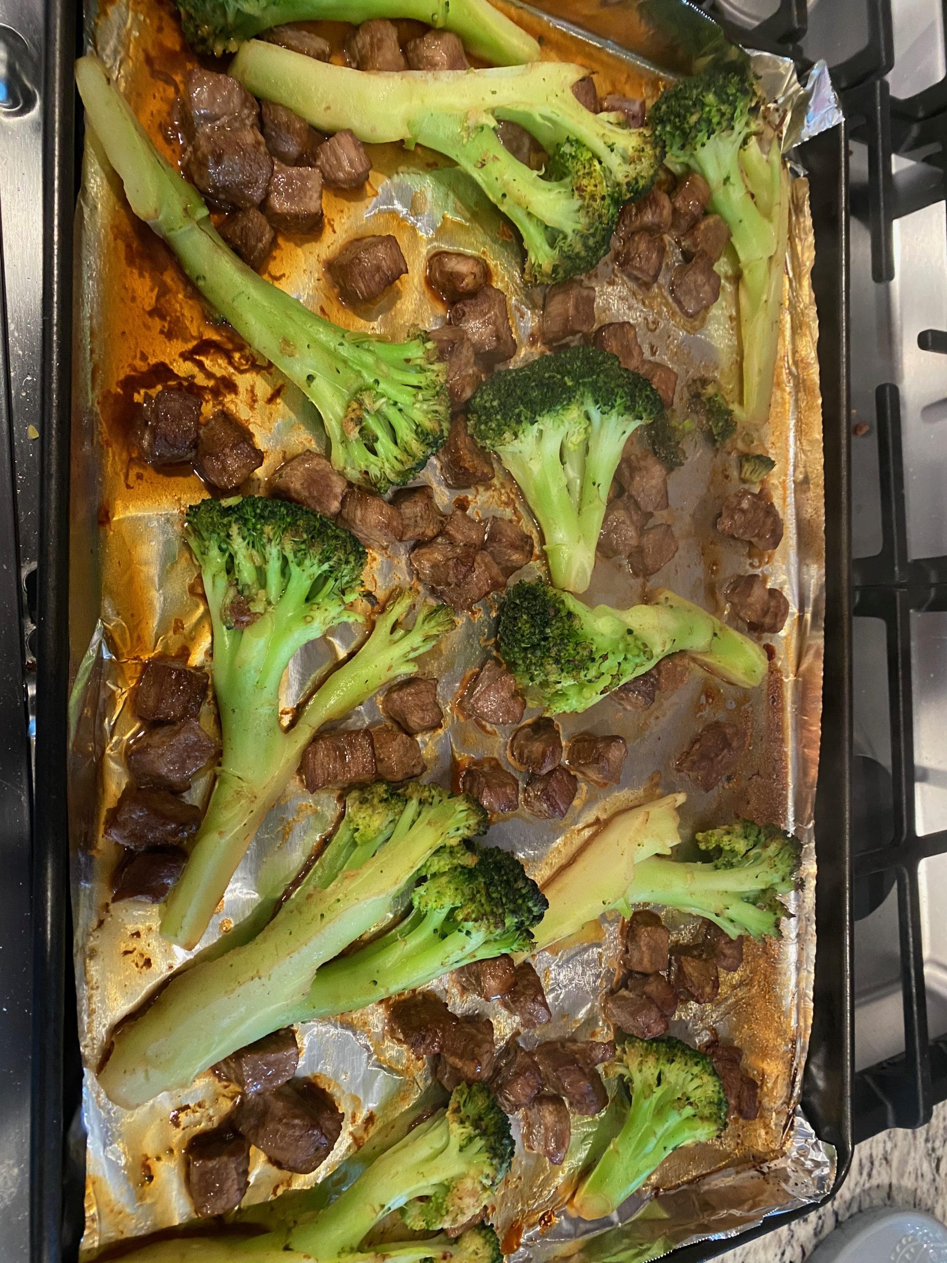 Sheet Pan Beef And Broccoli Lazy Bear Foods