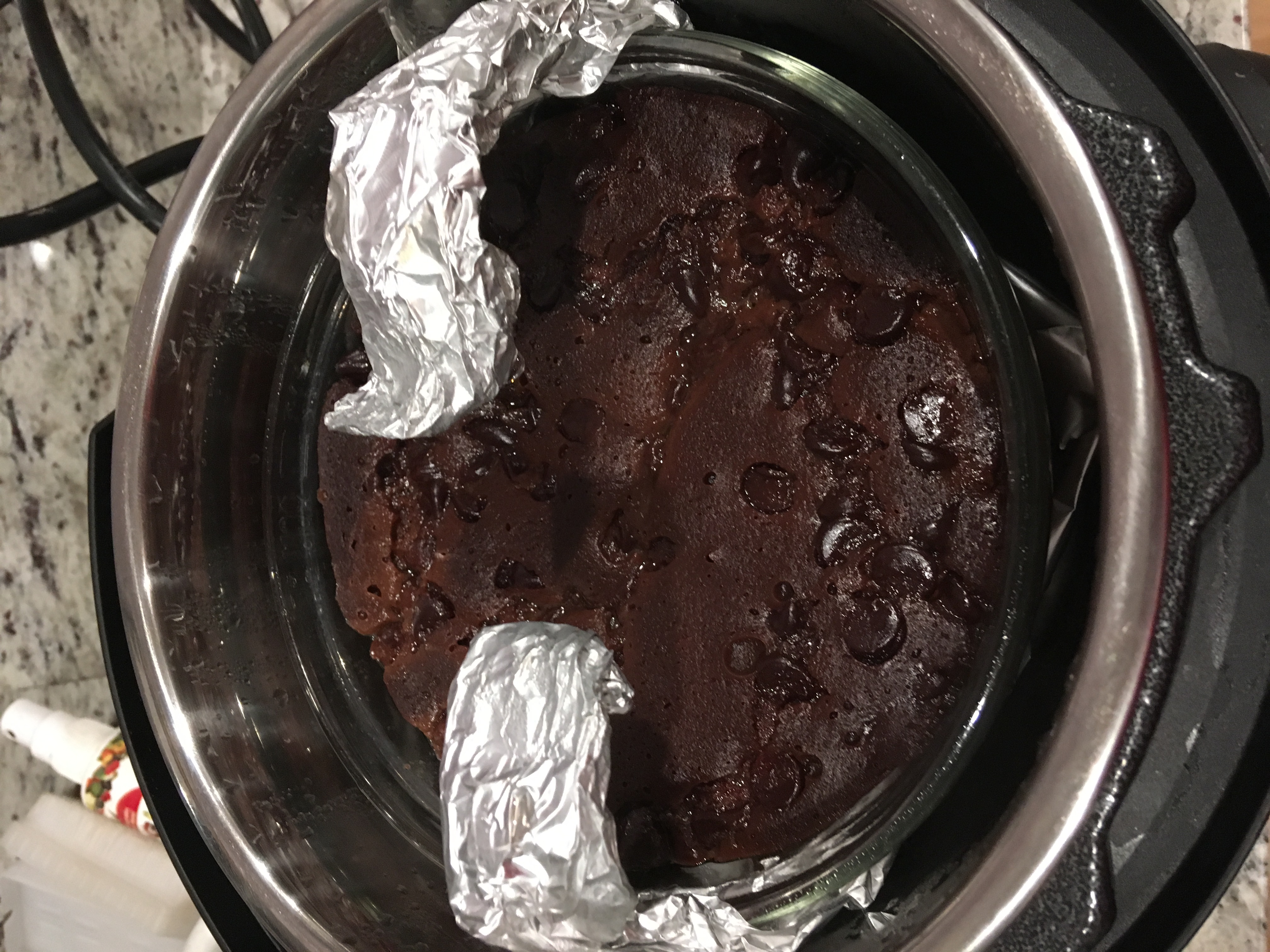 Molten Brownie Pudding – Instant Pot – Lazy Bear Foods