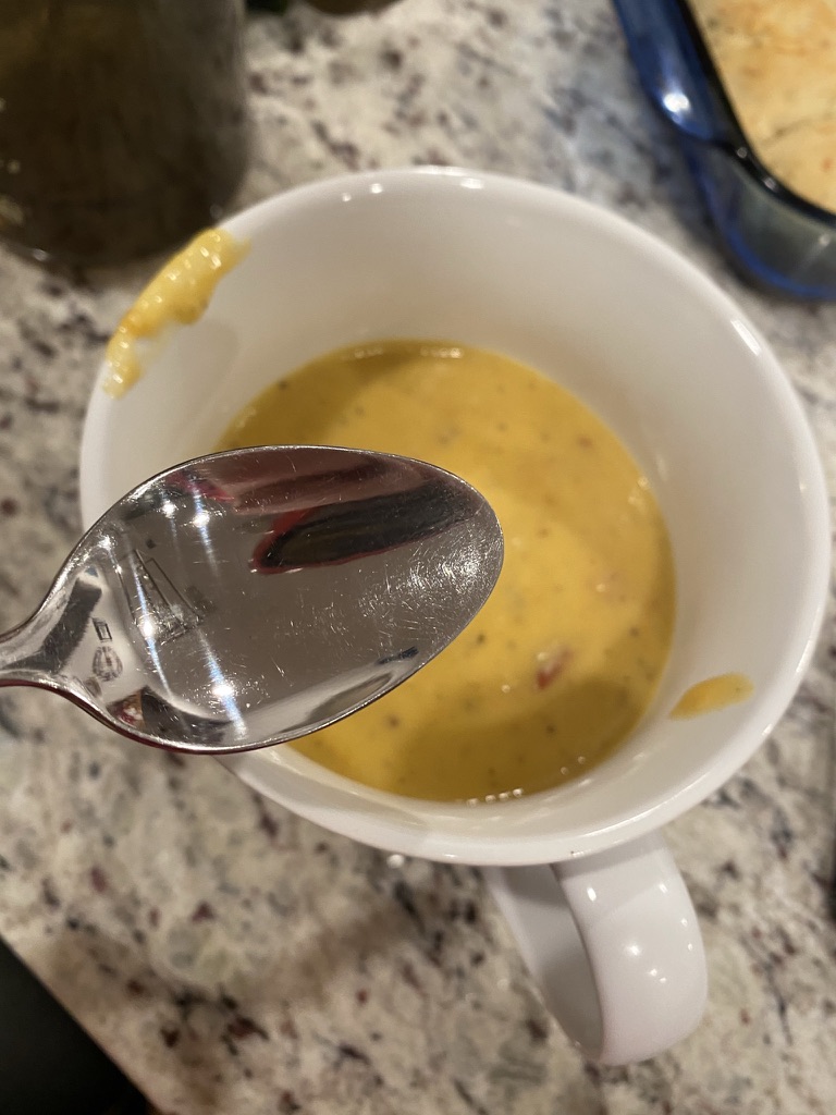 Potato cheese soup